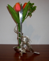 vogel mit vase