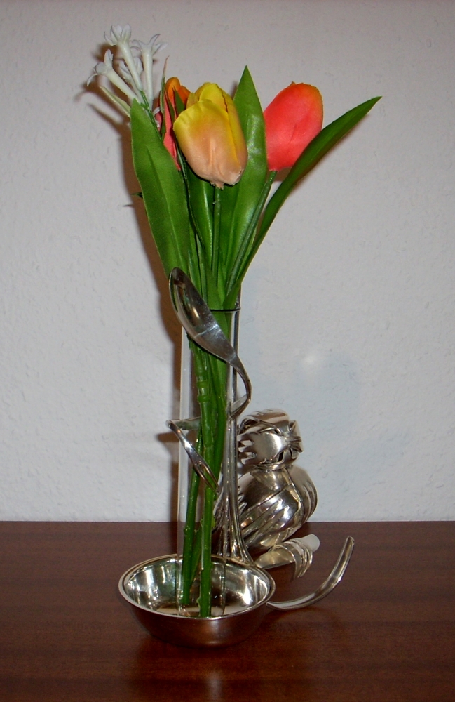 vogel mit vase